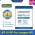 100% Оригинальный LOSONCOER 3550 мАч, BT-513P Мобильный телефон батареи для Leagoo M5 Батарея