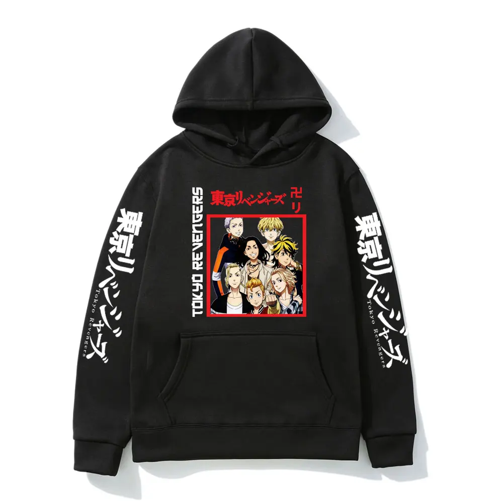 

Anime Tokyo Revengers Print Hoodie Men Women College Youth Popular Sweatshirt Autumn Japanese Streetwear Hooded Pullover Male