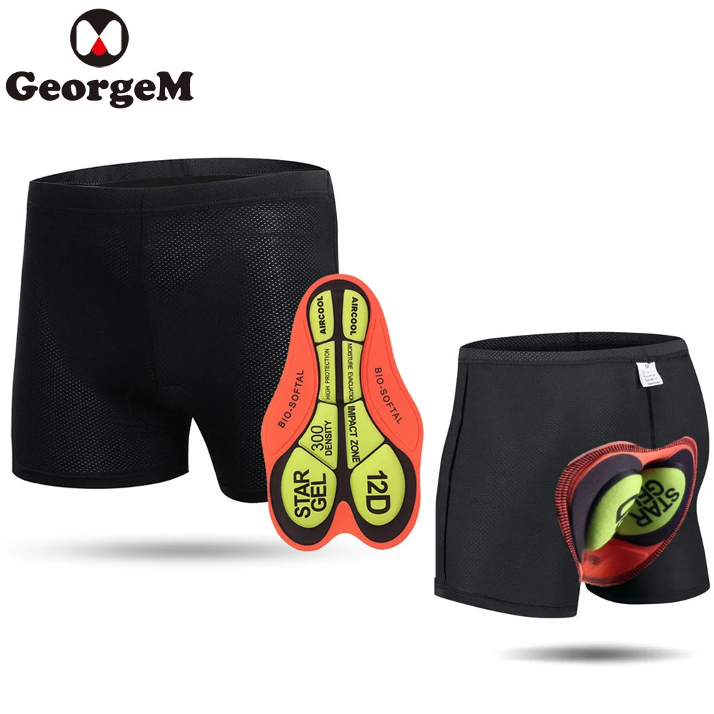 Nen велосипедные шорты 3d гелевые подушечки удобное нижнее белье - Цена: 1 176,85 руб.