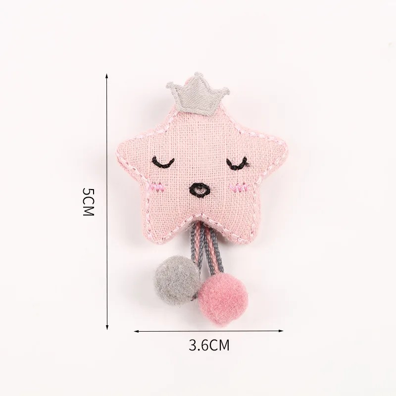 20 шт./лот мультяшная кукла &quotРыбка&quot кукольные нашивки с пятиконечной звездой