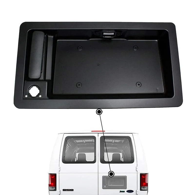 Автомобильная внешняя ручка для задней двери и Кронштейн номерного знака Ford E150