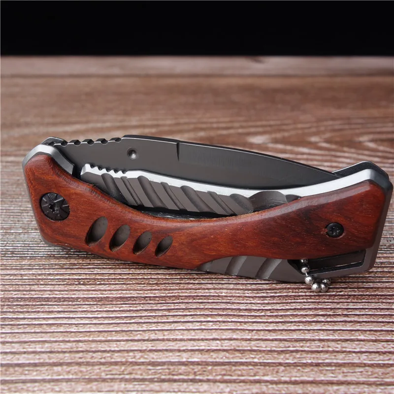 5CR15MOV складной нож из нержавеющей стали Открытый Кемпинг альпинизм инструменты