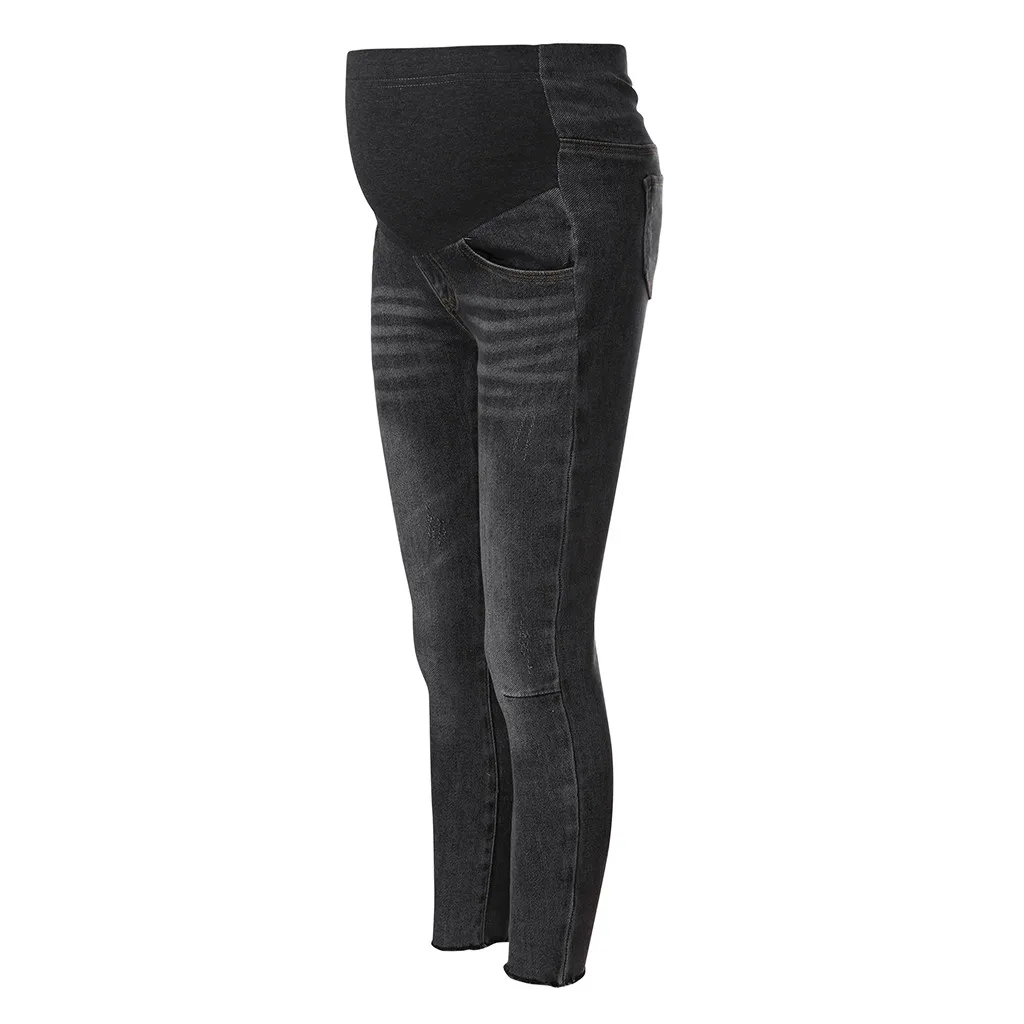 

Jeans Women Pregnancy Maternity Clothing Jeans Black Pants For Pregnant Women Clothes Nursing Trousers Denim Jeans Womens 2021