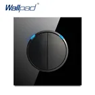Wallpad, Новое поступление, настенный светильник ель с двумя клавишами и светодиодным индикатором, 16 А
