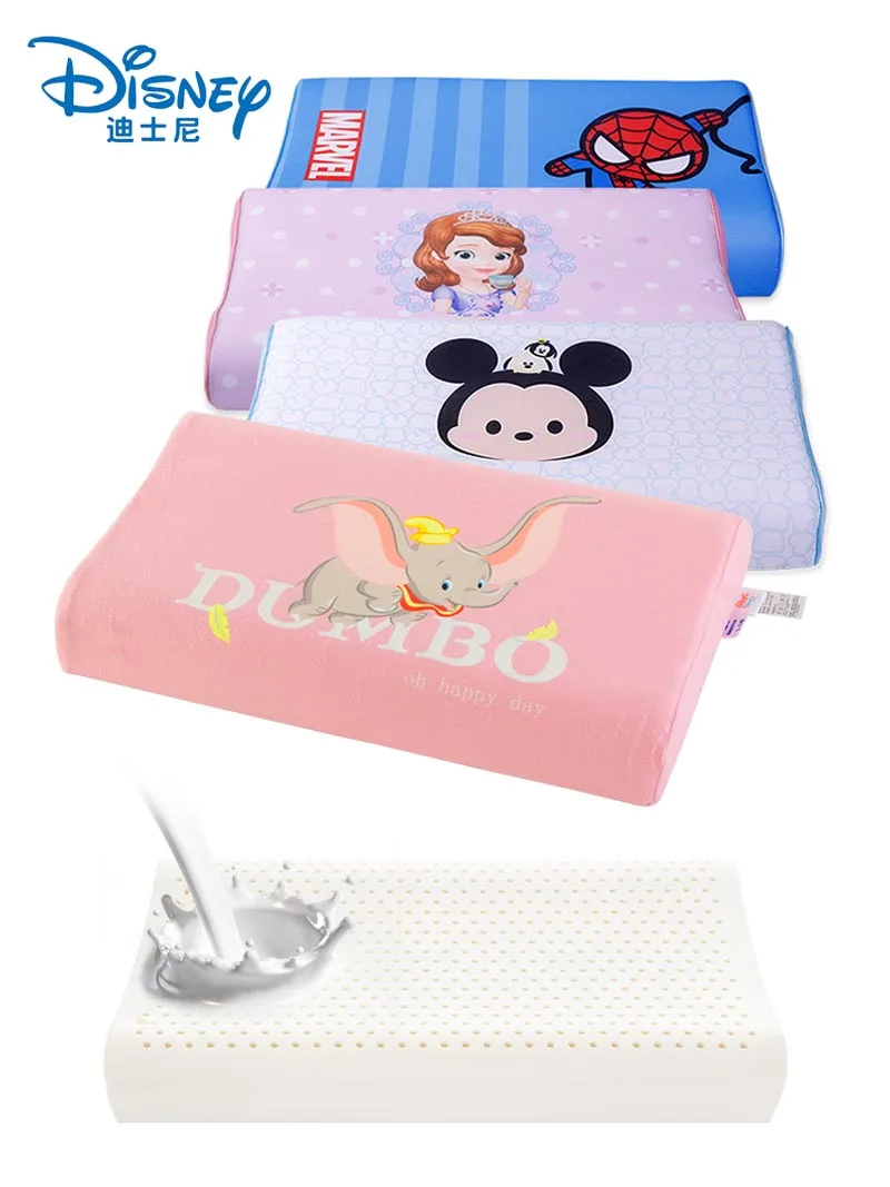 Дисней детская латексная подушка мягкая для шейки матки забота о здоровье пена