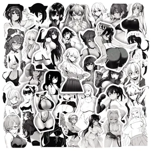 103050100pcs anime sexy hentai girl waifu stickers skateboard laptop phone computer bike car guitar cool waterproof sticker free global shipping