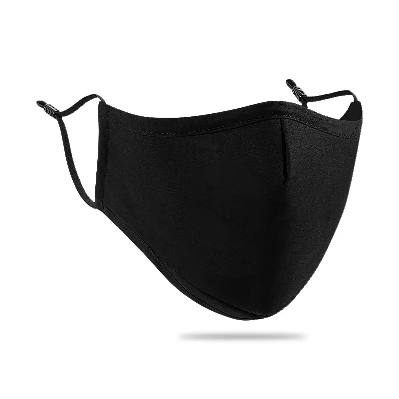 Маска хлопковая многоразовая для защиты от пыли PM2.5 с фильтром из