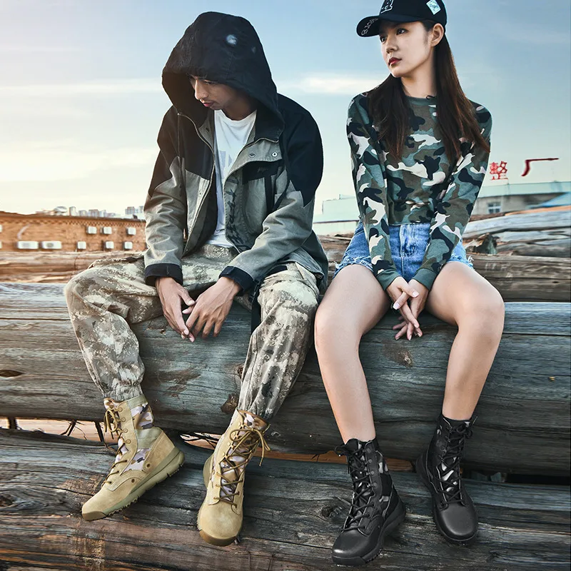 Мужская обувь для пешего туризма водонепроницаемая нескользящая альпинизма