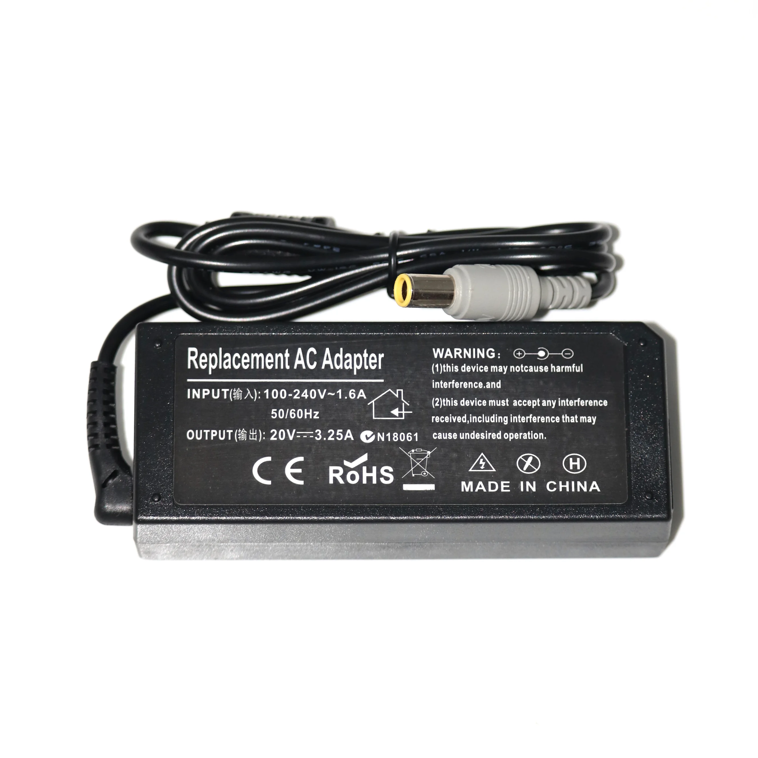Блок питания для ноутбука Lenovo B490 B590 V580 SL500 SL510 T430u T520 X120e X130e X131e 40Y7657 40Y769 20 в 3 25 А 65 Вт |