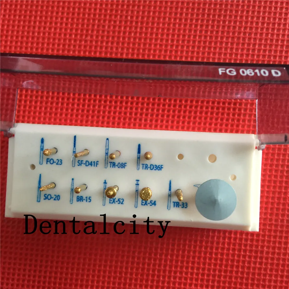 Набор для подготовки зубных боров противоположных и керамических циркониевых