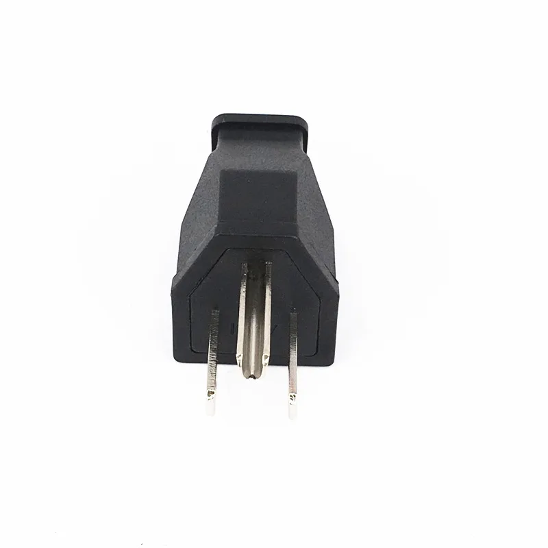 1 x AC 125V 15A 3 Pin Male Power Cord Connector Black Japan US Plug Cable |