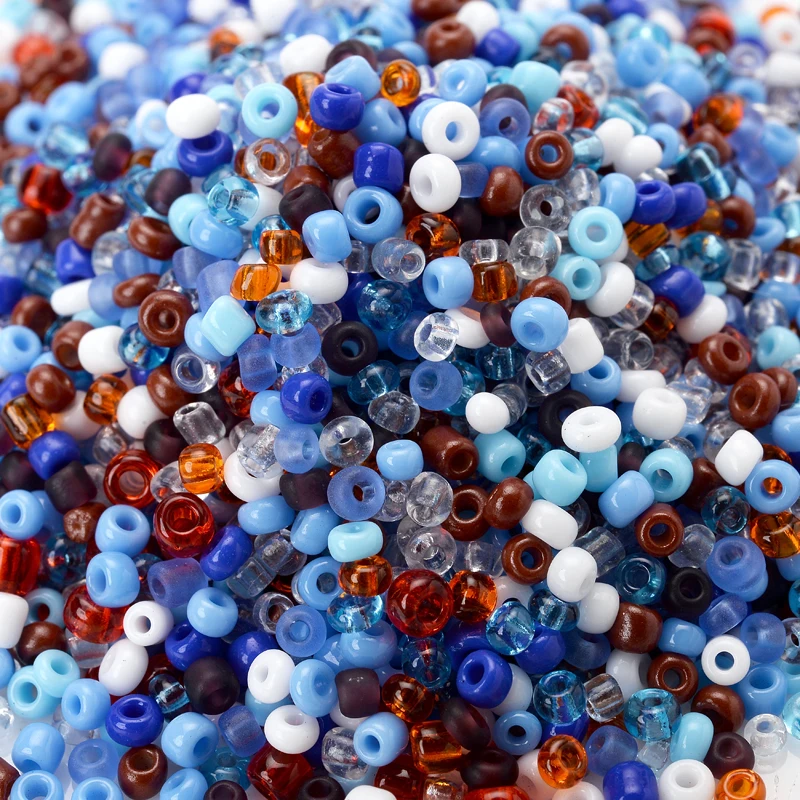 

1000Pcs/Lot 2mm Charm Czech Glass Seed Beads DIY Bracelet Necklace Beads For Jewelry Making DIY Bracelet Necklace Accessories