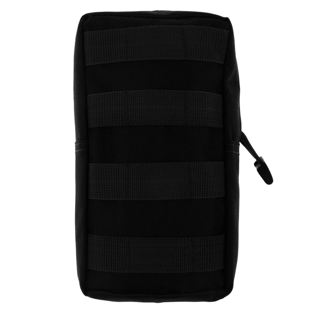 Black Тактический MOLLE модуль утилитарный подсумок сумка для аксессуаров подвесная сумка на поясном ремне - Цвет: Black