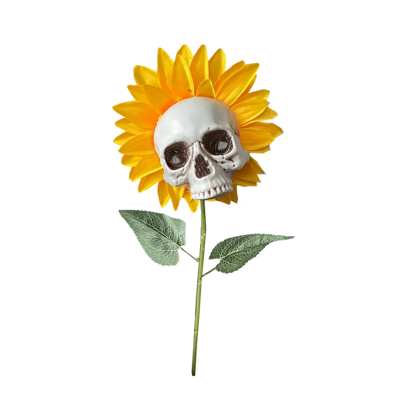 Имитация головы черепа подсолнечника украшение для сада внутреннего двора