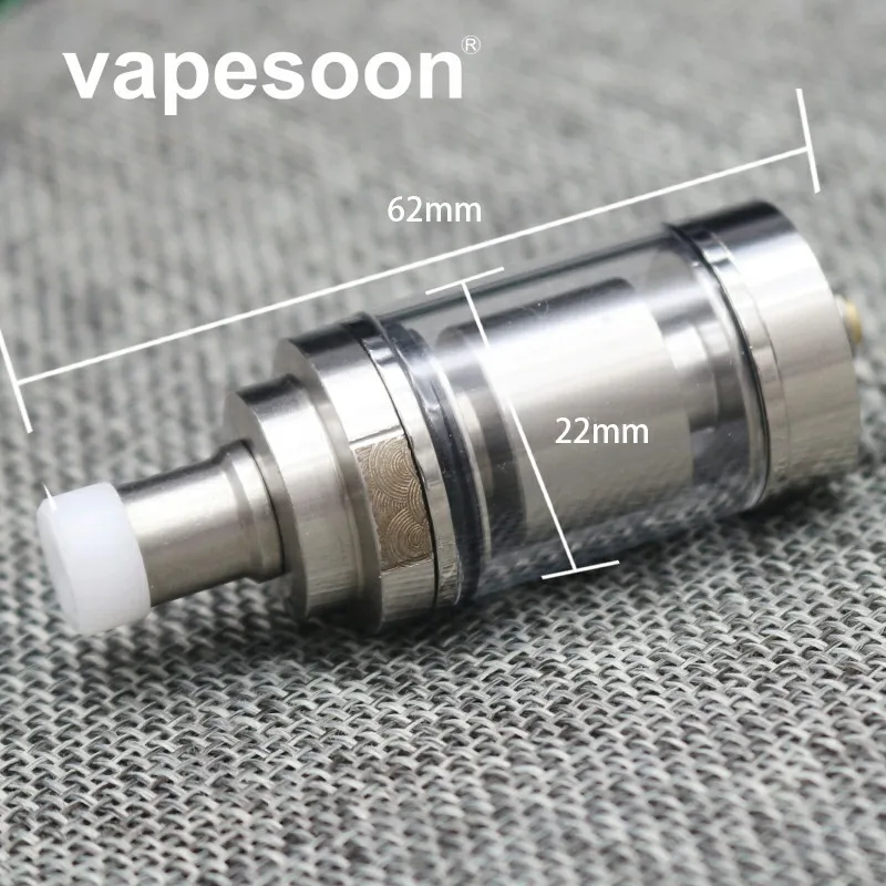 Vapesoon регулируемый поток воздуха сирена 2 RTA MTL RDA атомайзер с 810 дрип тип бака