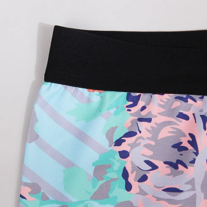 

New leggins mujer With Multicolor Pattern Flower 3D Printing Legging Fitness Feminina Leggins Woman Pants Workout leggings