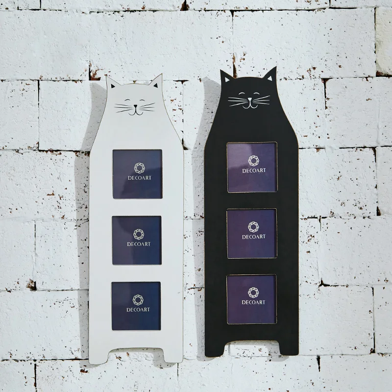 Европейская винтажная деревянная фоторамка деревенский настенный Декор рамки