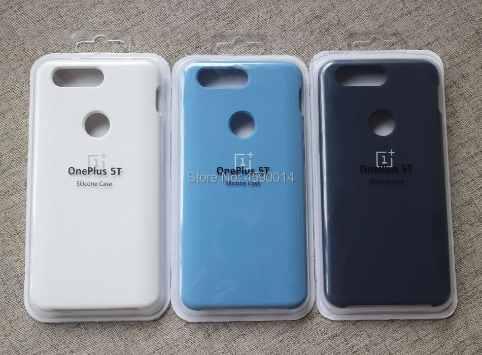 Оригинальная упаковка Oneplus 5T чехол песчаник силиконовый Karbon 1+ 5T Задняя Крышка