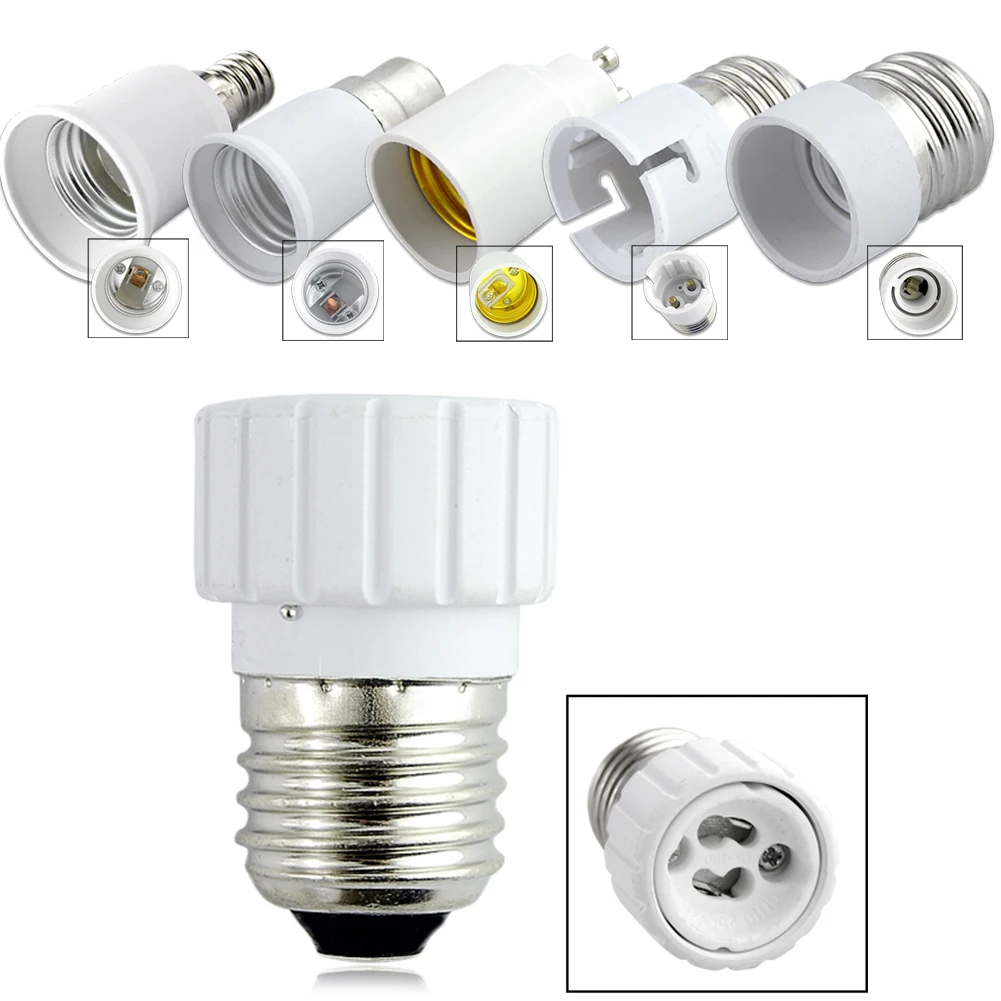Переходник для светодиодной лампы TSLEEN переходник конвертер E27 на E14 мама|Цоколи