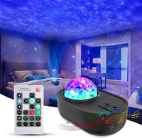 3 in 1 star galaxy projector night light ocean wave starry sky projector lamp usb bluetooth music speaker led galaxy lamp gift
