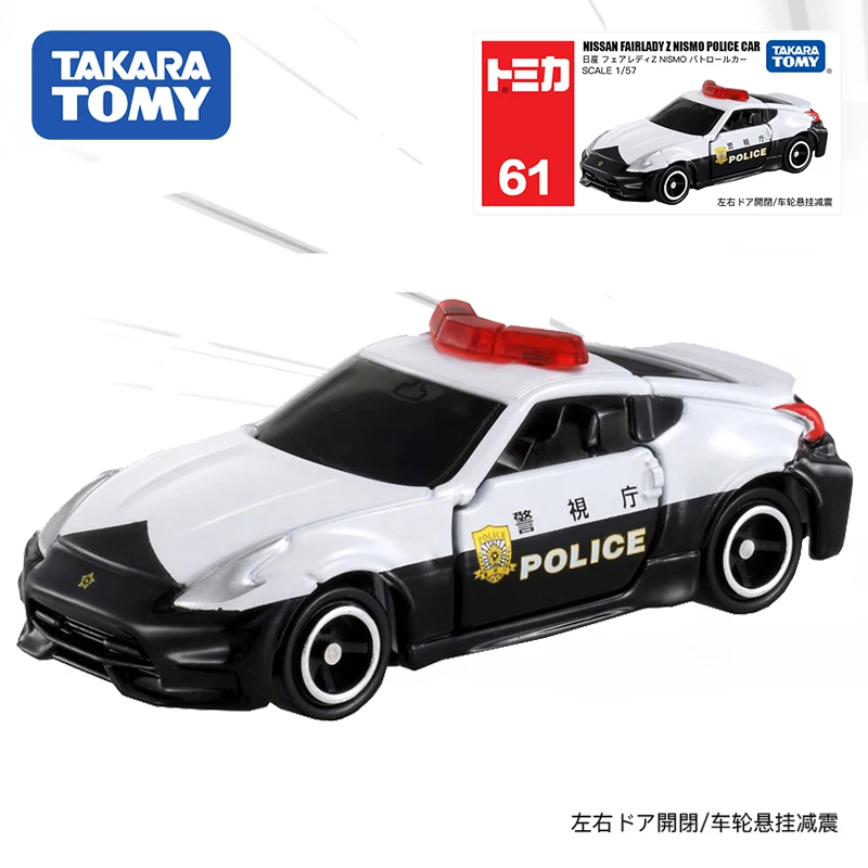 

Takara Tomy Tomica Nissan Police Car 1/57 Metal Cast Toy Cars Diecast Model Collectibles Mini Simulation Alloy Car Kids Toy #61