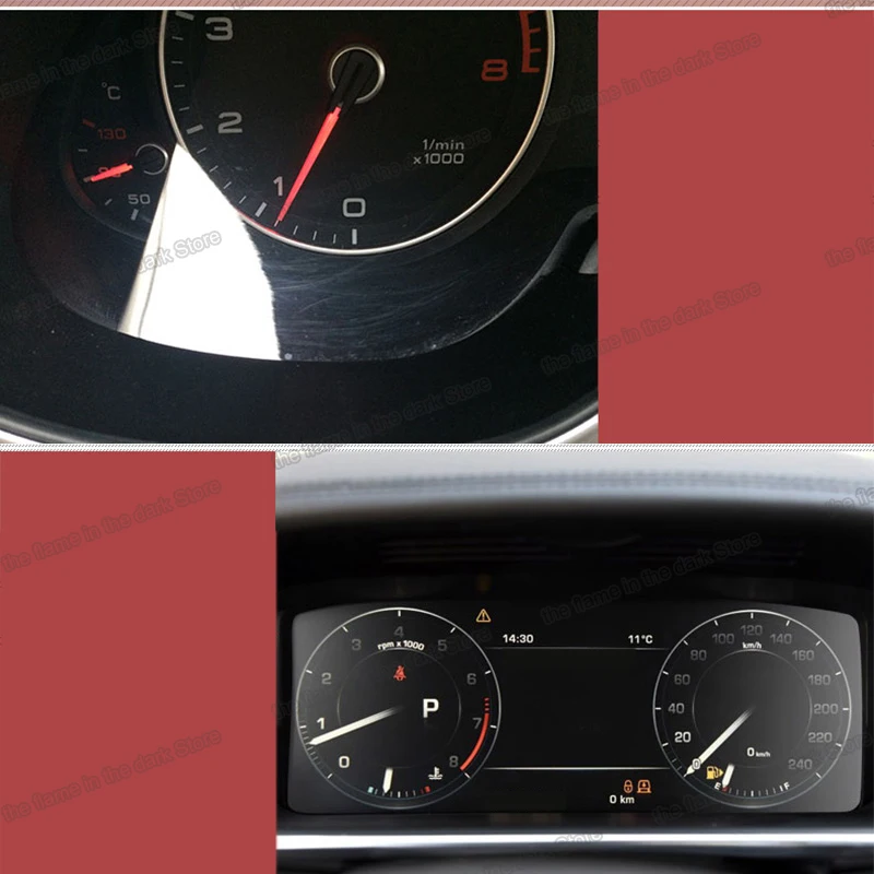 Защитная пленка из ТПУ для ЖК-экрана приборной панели автомобиля устойчивая к