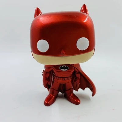 

Original Secondhand Metallic Red Vinyl Action Figure Collectible Model Loose Toy No Box
