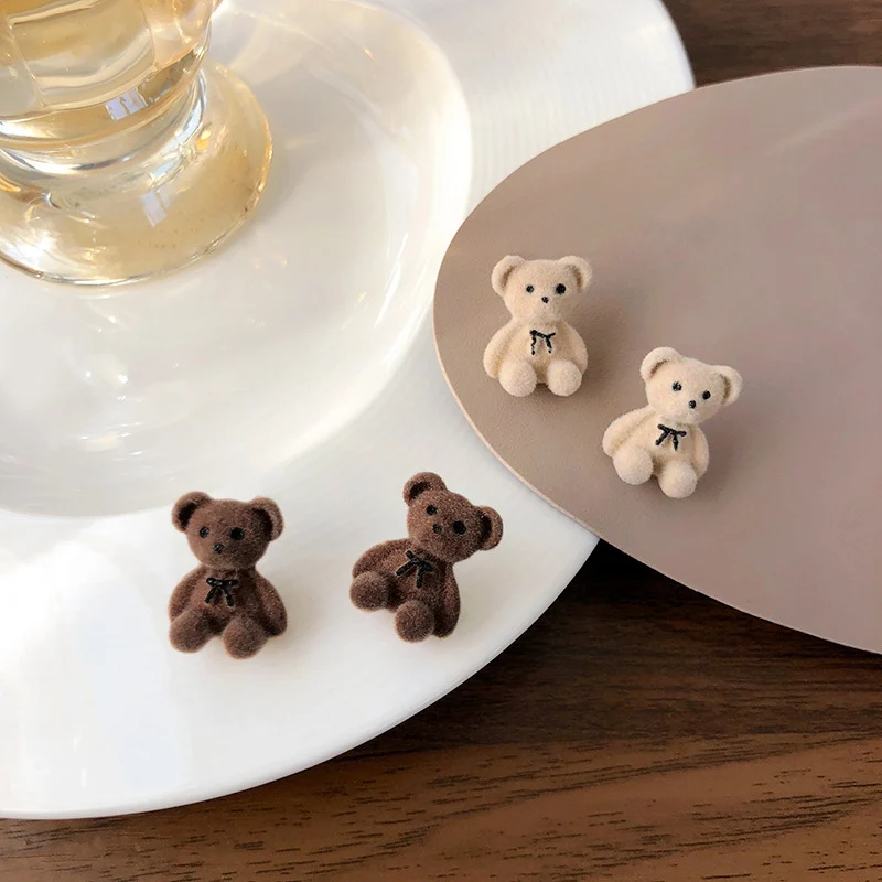 Рождественская одежда для сна с милыми и забавными Флокирование загнутая мишка