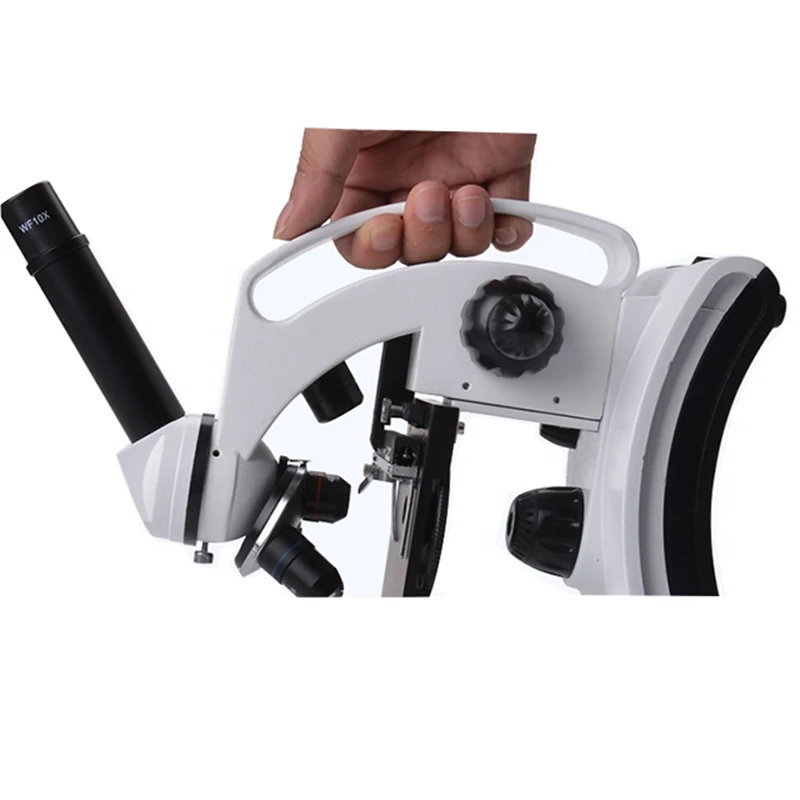 Биологический микроскоп с регулируемой верхней/нижней светодиодный Ной