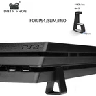 Горизонтальный держатель Data Frog для консоли PS4, 4 шт., Охлаждающие подставки для PlayStation 4, аксессуары для PS4 Slim Pro