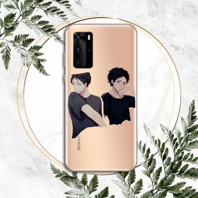 

Haikyuu Hinata Anime Phone Case Transparent for Huawei P honor 8 10i 20 30 40 smart 2019