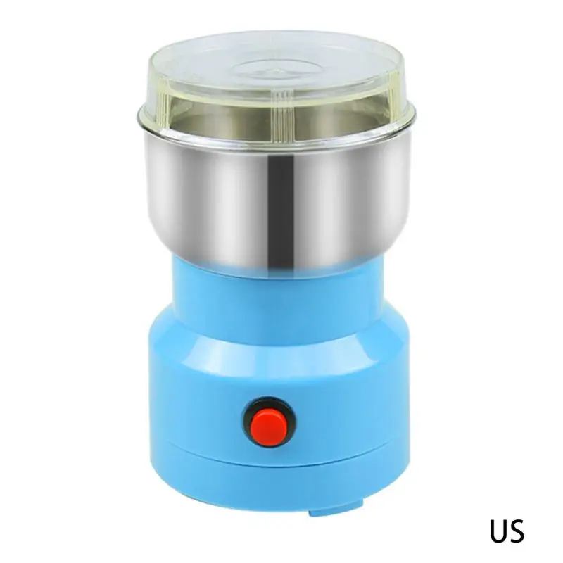 

Electric Coffee Grinder Multifunction Stainless Steel Blade Cafe Spice Mill Blender Nut Bean Seeds Grinding Smash Machine