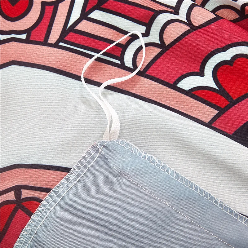 Домашний текстиль 3d большая версия цветок комплект постельного белья из трех