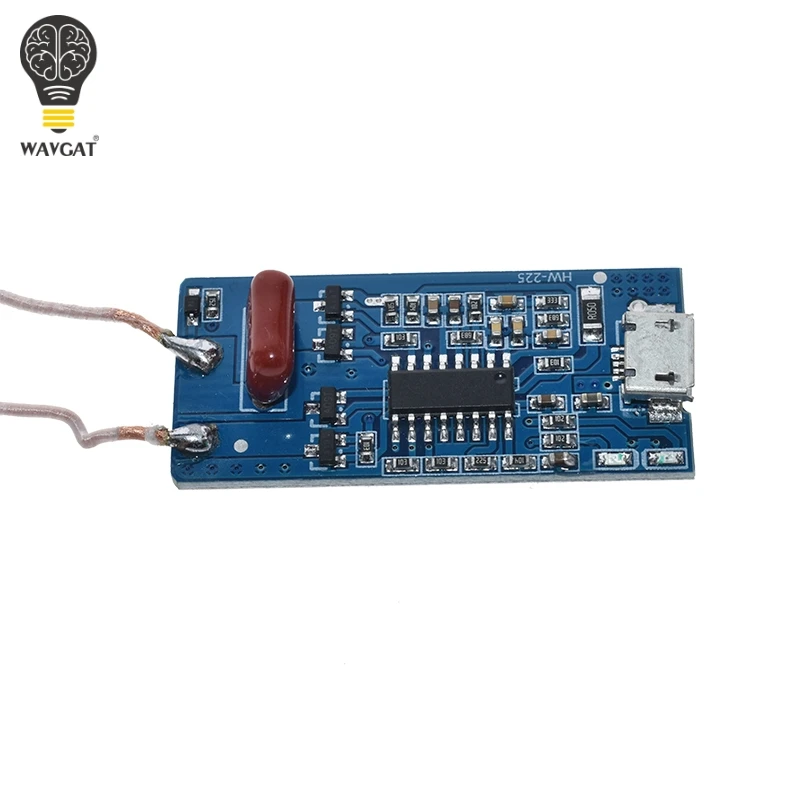 5V 1A беспроводной источник питания Зарядка 5W беспроводное зарядное устройство передатчик Универсальная Быстрая зарядка DIY микро usb зарядка катушка