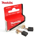 Оригинальные угольные щетки Makita CB419 6x9x11,5 мм, запасные части для электродвигателей CB406 CB407 CB418
