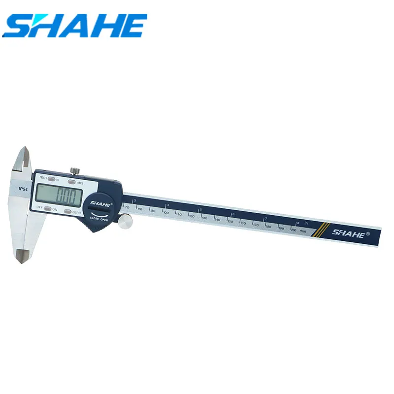 Цифровой штангенциркуль shahe 0 200 мм из нержавеющей стали|measuring vernier caliper|digital