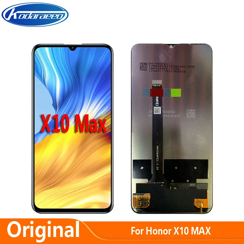 Original 7.09'' For Huawei Honor X10 Max 5G KKG-AN00 LCD Display Touch Digitizer Screen Accessories