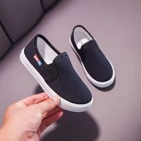 2021 boys canvas shoes sneakers girls tennis shoes slip on kids footwear toddler white black bebe chaussure zapato casual baby