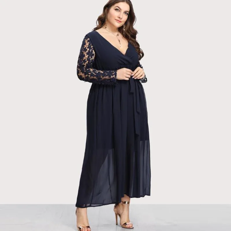 Женское шифоновое длинное вечерние макси с V образным вырезом|Женские платья| |