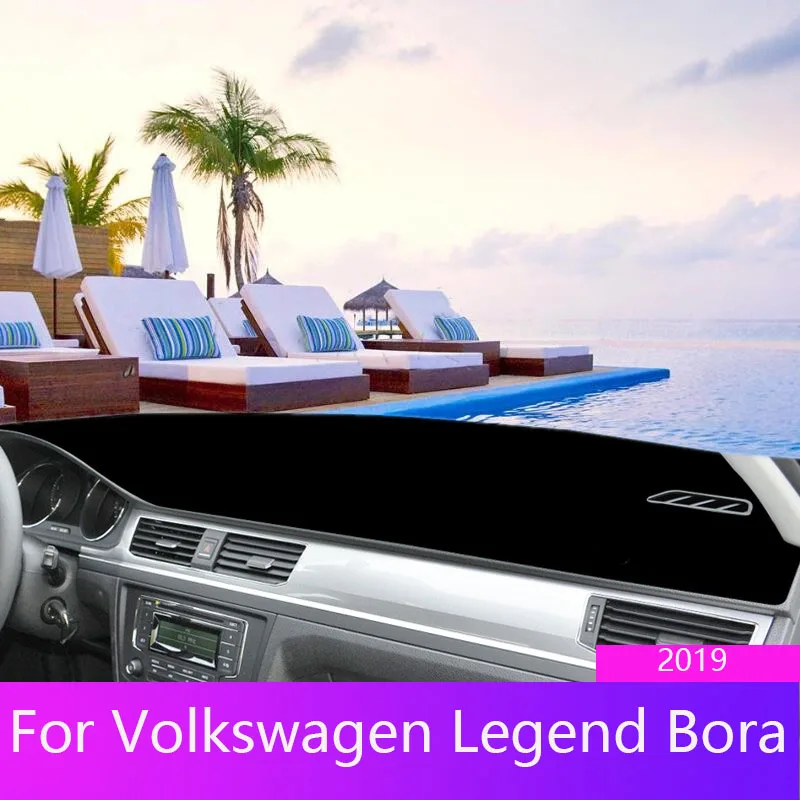 

For Volkswagen New Bora Instrument Car Dashboard Cover Mat Pad Dashmat Avoid Light Pad Sun Shade Instrument Panel Accessories