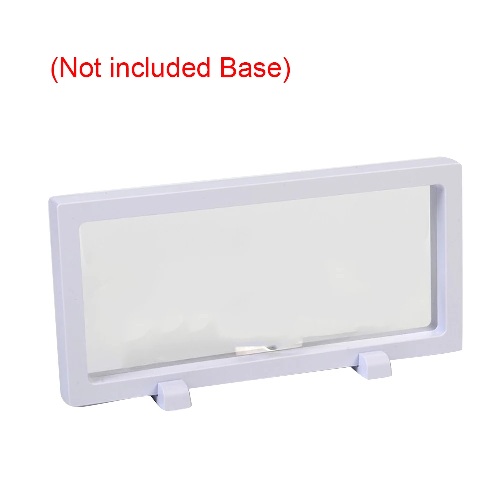 Модный ABS чехол s Display Квадратные 3D альбомы держатель с плавающей рамой черный