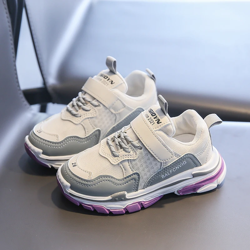 

Children's Sport Shoes Spring Autumn New Fashion Breathable Kids Boys Net Shoes Girls Anti-Slippery Sneakers Baby Toddler Shoes