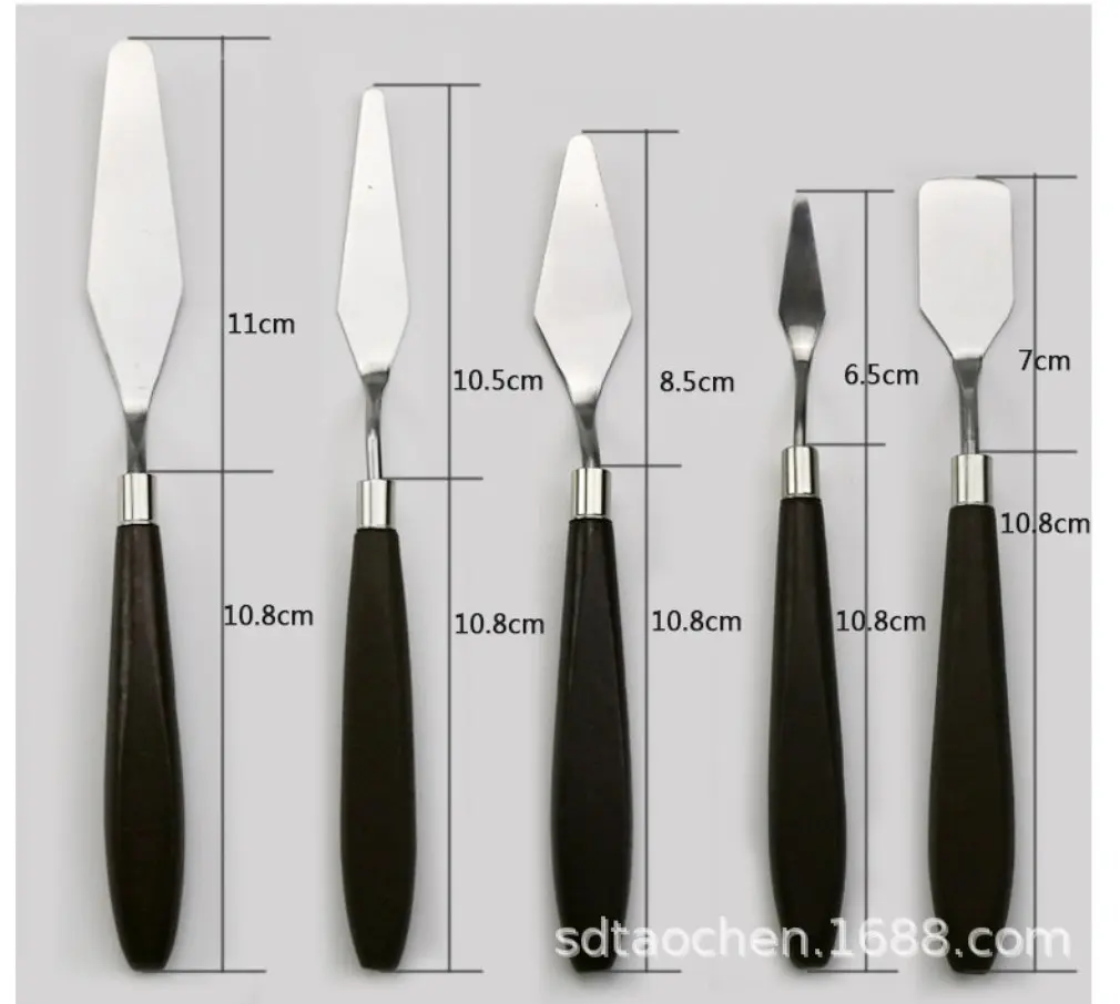 5 шт. набор разнообразных ножей из нержавеющей стали|Рисовальные наборы| |