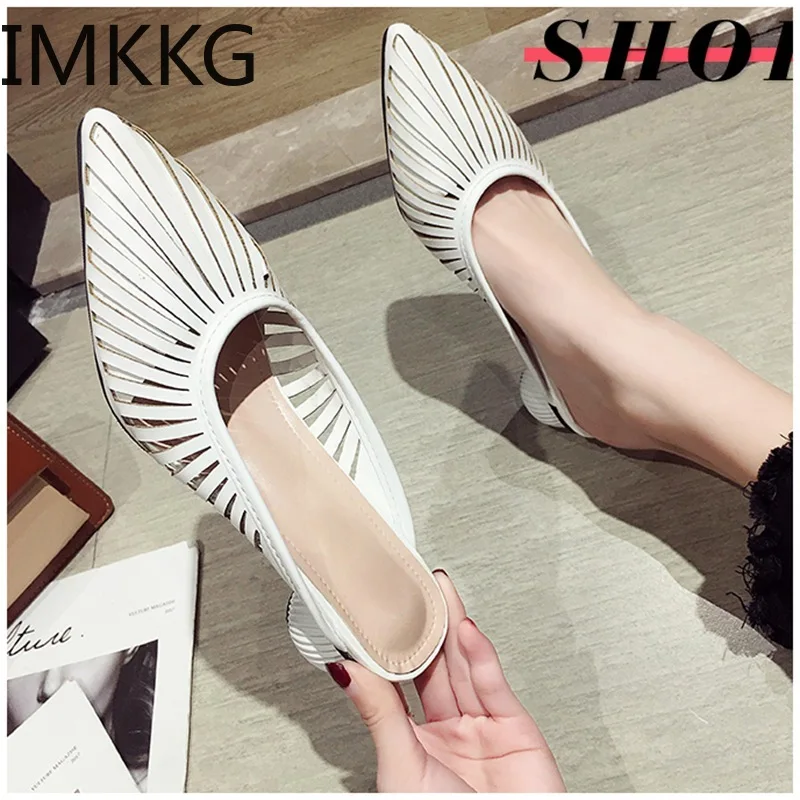 Женские мюли дизайнерские шлепанцы сланцы в полоску роскошные брендовые тапочки