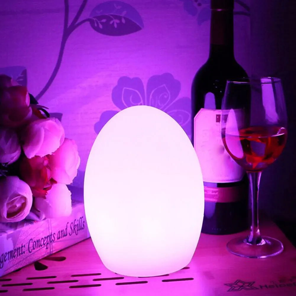 16 видов цветов ночник в форме яйца светодиодный книжный бар изменение цвета