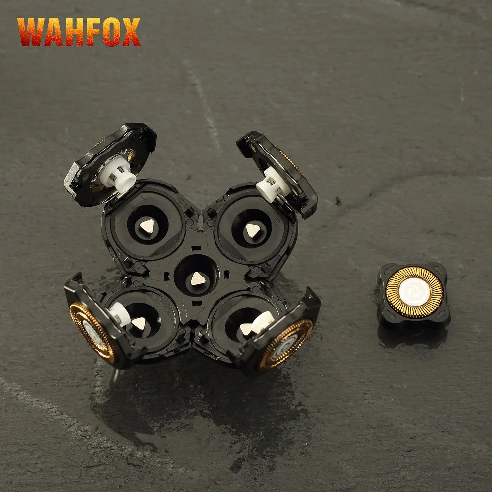 4 шт. Сменные бритвенные головки из нержавеющей стали| |