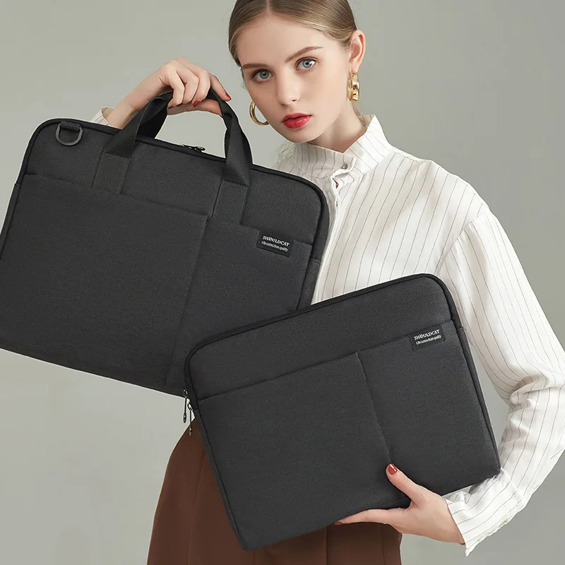 Мужской портфель для ноутбука сумка компьютера деловой органайзер документов Ipad