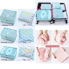 6 шт., водонепроницаемые дорожные сумки из ткани Оксфорд