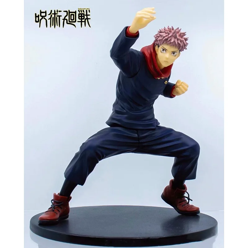 

18CM Yuji Itadori AnimeJujutsu Kaisen Figurines PVC Action Figure Model Toys Movie Fans Collection Figurals Brinquedos Gift