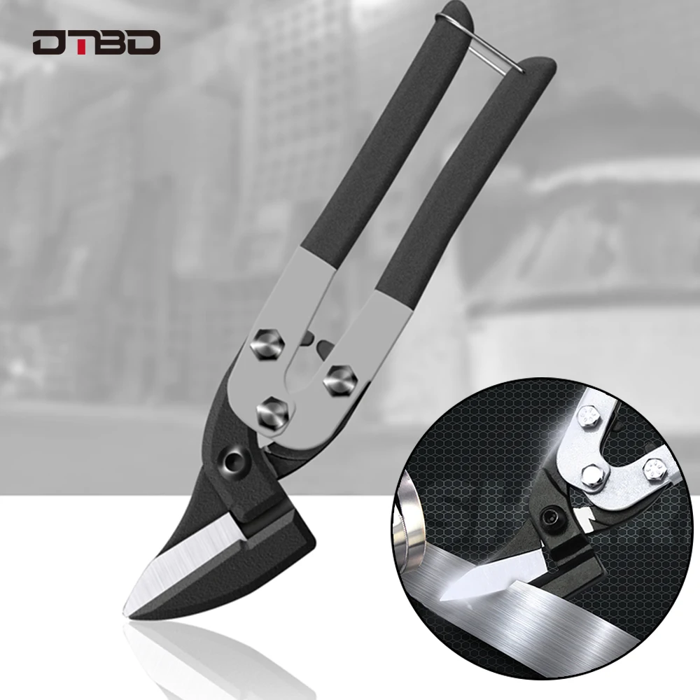 

DTBD Tin Plate Metal Scissors Aviation Scissors Sheet Metal Cutting Scissors Iron Plate Scissors Household Tools Industrial Work